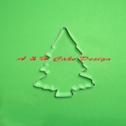 5" Tall Christmas Tree Cookie Cutter