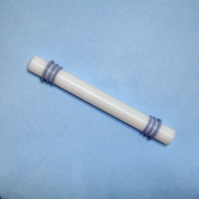 8" Polyethlene Rolling Pin w/ Thickness Rings