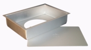 9" x 13" x 3" Removable Bottom Sheet Pan