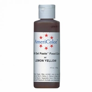 Americolor Lemon Yellow Gel Paste 4.5 oz.