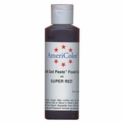 Americolor Super Red Gel Paste 4.5 oz.