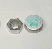 Ateco Fluted Hexagon Cutter Set