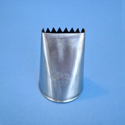 Ateco Large Ribbon / Basketweave Piping Tip #898