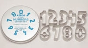 Ateco Number Set 0 - 9 
