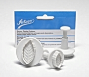 Ateco Set of 3 Leaf Sugarpaste Cutters