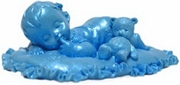 Girl Baby on Blanket by First Impressions Molds  (B149)