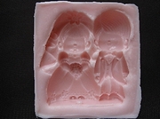 Bridal Couple Mold (NM-174) by Sunflower Sugar Art