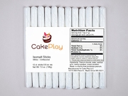 Brilliant White Isomalt Sticks by Cake Play
