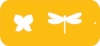 Butterfly & Dragonfly Stencil - C041