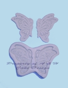 Butterfly Wings Mold (SL-068) by Sunflower Sugar Art 