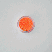 D-007 Miami Orange Disco Glitter Dust 3 gram