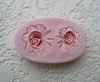 Duo of Roses Mold (SM-084) by Sunflower Sugar Art 
