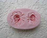 Duo of Roses Mold (SM-084) by Sunflower Sugar Art 