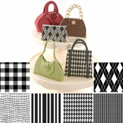 Fabric texture Mat set of 6 by Autmn Carpenter