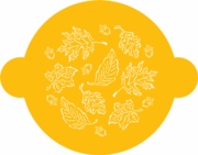 Fall Leaves Top Stencil - C273