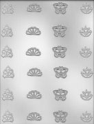 Filigree Mini Shapes Chocolate Mold