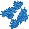 Floral Scroll Mold by First Impressions Molds  (L189)