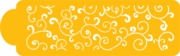 Florentine Scroll Side Stencil - C358