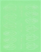 Flower Gelatin Veining Sheet 6