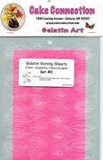 Flower & Leaf Gelatin Veining Sheet Set # 2