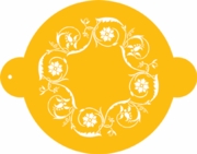 Flower Top Scroll - C169