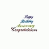 FMM Sugarcraft 4 Word Embossing Set - Script (embscrp4) 