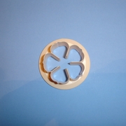 FMM 5 Petal Rose Cutter 35mm  (CutRop35)