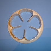 FMM 5 Petal Rose Cutter 65mm  (CutRop65)