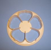 FMM 5 Petal Rose Cutter 90mm  (CutRop90)