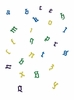 FMM Old English Lowercase Letter Tappit Cutter Set  (CutOe2)
