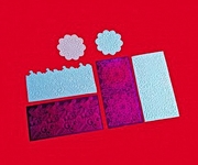 FMM Sugarcraft Filigree Lace Impression Mat Set 4  (CutImp4)