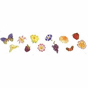 FMM Sugarcraft Flower & Fruits Tappit Set  (CutFlo)