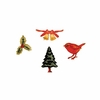 FMM Sugarcraft Xmas Embossing Stamp Set  (EmbXmasa)
