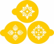 Four Point Medallions - C326