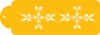 French Medallion Side Stencil - C068