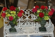 Geraniums made by Anneliese Bork