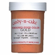 Gold Powdered Food Color, 18g by Candy-n-Cake