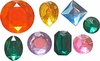 Assorted Gem Set 1 by First Impressions Molds  (GP101)