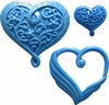 Heart Set 4 by First Impressions Molds  (H138)