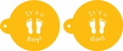 It's A Boy / Girl Stencil Set - C064