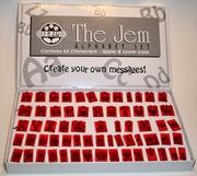 JEM Cutter Set #7, Alphabet Cutter Set