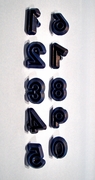 JEM Cutter Set #8, Jem Number Cutter Set