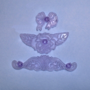 JEM Elegant Rose, Bow & Scroll