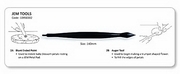 JEM Tool # 2, Blunt End & Fluting Tool