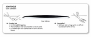 JEM Tool # 4, Dresden & Veining Tool