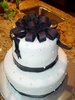 L.Hill - black bow and fondant