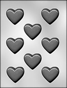 Large Smooth Heart Chocolate Mold