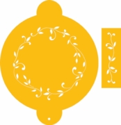 Leaf Circle Stencil Set - C020