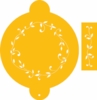 Leaf Circle Stencil Set - C020