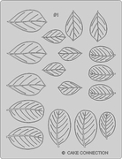 Leaf Gelatin Veining Sheet 1